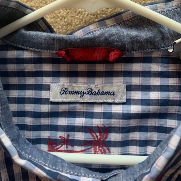 Tommy Bahama Long Sleeve Button Down Plaid Shirt - Picture 4 of 7